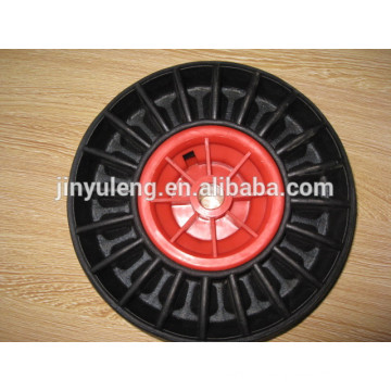 Roda sólida de borracha 10x300-4 para carrinho de mão / carrinho de trabalho